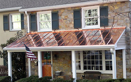 A Copper Roof Is A Long Lasting Attractive Roof